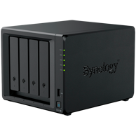 SYNOLOGY NAS poslužitelj DiskStation DS425+, 4 ležišta, 2,5"/3,5" HDD/SSD, 2 × M.2 2280 NVMe, 2 GB DDR4, 1 × 1 Gb LAN, 1 × 2,5 GbE LAN, USB 3.2, Wake on LAN/WAN